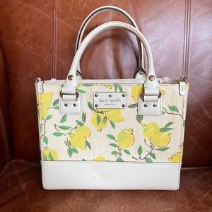 Kate Spade lemon Wellesley Quinn bag